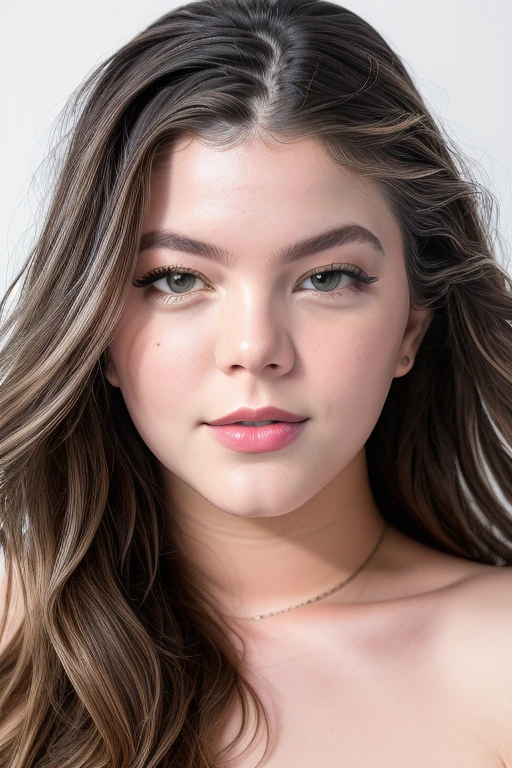DEN_mialuna_OF,
(headshot:1.1) portrait on a bright white background, (headshot:1.2), face focus, intricate (beautiful eyes:1.2), (wide open eyes:1.1), Big eyes, clean photo, side lighting, low contrast, low saturation,
bokeh, f1.4, 40mm, photorealistic, raw, 8k, textured skin, skin pores, intricate details <lora:epi_noiseoffset2:1>, epiCRealism