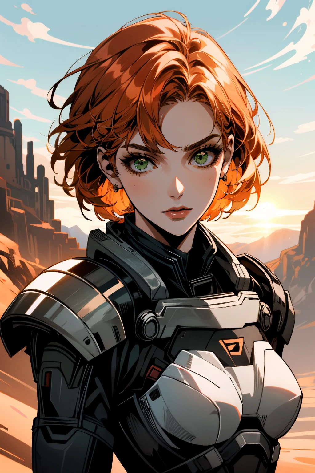 ((ultra detailed, masterpiece, absurdres))
<lora:MEFShepard:0.8>
MEFShepard, 1girl, orange hair, green eyes, desert, noon, intense and shimmering sunlight