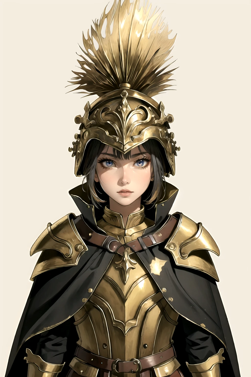 <lora:TreeSentinel1.0:0.6>,helmet,1girl,plume,cape,
full armor,cape,gauntlets,golden armor,shiny,
(masterpiece:1,2),best quality,masterpiece,highres,original,extremely detailed wallpaper,absurdres,deta,
perfect lighting,(extremely detailed CG:1.2),detailed face,beautiful face,(detailed eyes, deep eyes),
