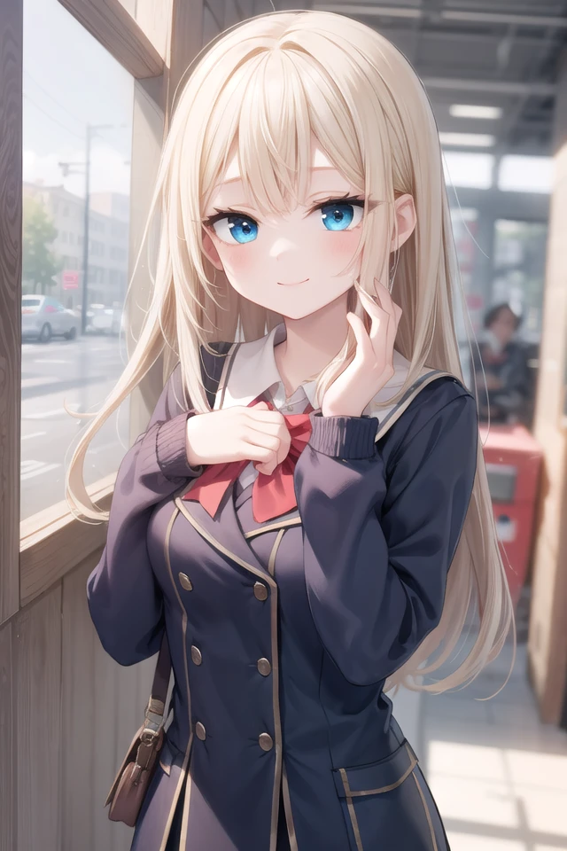 insanely detailed, absurdres, ultra-highres, ultra-detailed, best quality,
1girl, solo, nice hands, perfect hands
BREAK
wearing winter school uniform
, (nsfw:-1.5)
BREAK
happy smile, laugh, closed mouth
BREAK
45 angle,
standing, cowboy shot, looking at viewer
BREAK
slender, kawaii, perfect symmetrical face, ultra cute girl, ultra cute face, ultra detailed eyes, ultra detailed hair, ultra cute, ultra beautiful
BREAK
in schoolyard, depth of field, ultra detailed background
BREAK
medium large breasts
BREAK
blonde hair, blue eyes, hime cut,