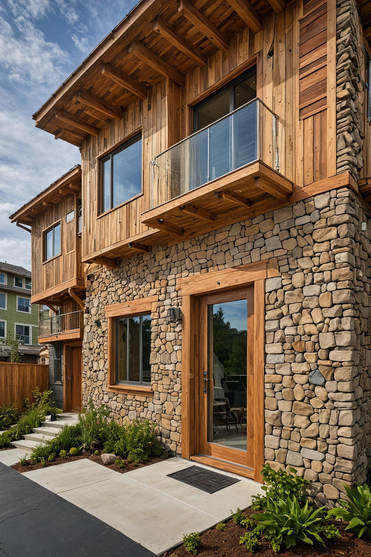 Architectural photography showcasing innovative designs in sustainable housing.
intricate details.
masterpiece, award winning artwork)
many details, extreme detailed, full of details,
Wide range of colors, high Dynamic
<lora:add-detail-xl:1>
<lora:WildcardX-XL-Detail-Enhancer:0.7>