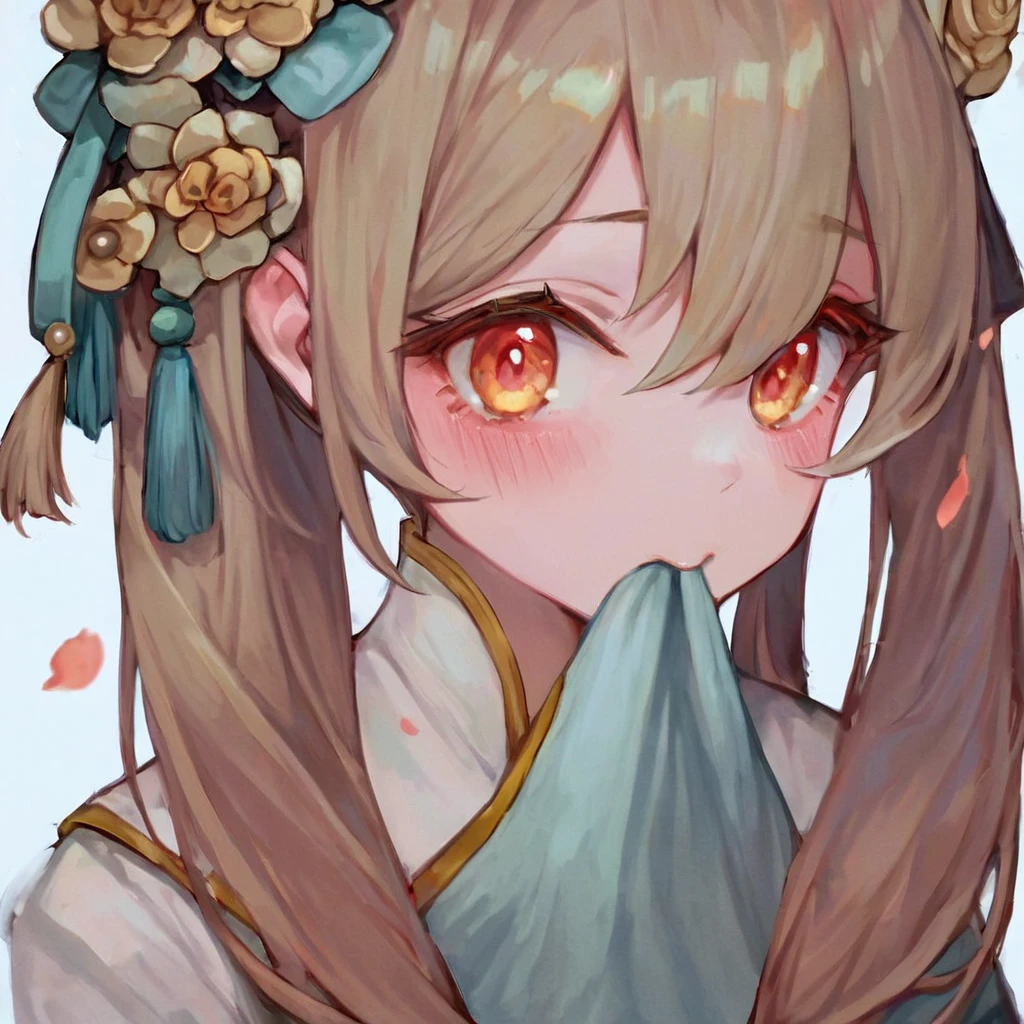 score_9, score_8_up, score_7_up, Fs_Food, white background, simple background,
chinese clothes,
A charming flower demon, adorned in a mesmerizing gown woven from delicate peach blossoms, its petals swirling around her like a gentle breeze. Her skin radiates a soft, rosy glow, mirroring the blush of the blossoms. Long tendrils of vine-like hair cascade down her back, entwined with fragrant peach blossoms that release a sweet scent with every movement. Her eyes gleam with mischief and allure, drawing unsuspecting victims into her floral realm,
, <lora:foodpony51601-000022:0.6>, <lora:neg4all_bdsqlsz_xl_V7:1>