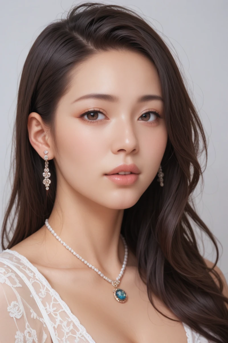 (highest quality, 4k, masterpiece :1.3), 
sharp focus, shallow depth of field, Bright colors, professional level, 
20-year-old, 1 person, (Half Japanese and German woman）, The face of a famous Japanese actress, 
Supple body :1.3, model body shape:1.5, perfect style：1.4, 
narrow shoulders, beautiful clavicle, long and thin legs, 
delicate body shape, The beauty of slim abs :1.2, thin waist :1.2, 
super detailed skin, Fair skin, Shiny skin, super detailed face, 
slim facial contour, beautiful small face, Beautiful lined nose, 
super detailed eyes, long slit eyes, brown eyes, double eyelid, Beautiful thin eyebrows, fine long eyelashes, 
super detailed lips, plump lips, glossy pink lips, flushed cheeks, beautiful teeth, 
Beautiful actress&#39;s ennui makeup, pink lipstick, 
dark brown hair, delicate soft hair, 
(hair up, medium short hair, ponytail:1.2), 
layer cut, (dull bangs:1.2), 
(stylish looking earrings,necklace,bracelet,shiny nail art:1.2), 
cute smile, open mouth half way, Enchanted expression, ((Staring at the viewer)), 
(((photorealism,Shoot the whole body from the thighs:1.5))), ((The body is facing sideways)), 
Photographed directly from the front, dynamic lighting, 

(Dress up in a tight polka dot dress:1.2), 

((The crystal clear waters of a tropical resort, Immerse yourself in water up to your waist:1.2)), 
The midsummer sun shines on the whole, 