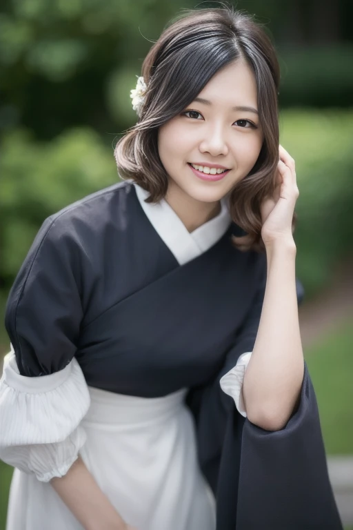 1girl,(RAW photo, best quality), (realistic, photo-realistic:1.4), masterpiece, an extremely delicate and beautiful, extremely detailed, 2k wallpaper, Amazing, finely detail, extremely detailed CG unity 8k wallpaper, ultra-detailed, highres, soft light, beautiful detailed girl, extremely detailed eyes and face, beautiful detailed nose, beautiful detailed eyes,cinematic lighting,perfect anatomy,wavy shoulder length hair,
(little dress:1.3), bokeh, close up,hairband,
(at a night downtown:1.3),looking at viewer, young japanaese idol,(hands behind back:1.2),
(smile:1.4),  <lora:natsu_lora_02:1.3>