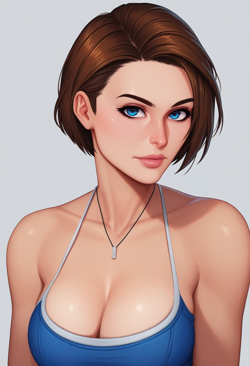 score_9, score_7_up, BREAK <lora:mykinkyqueen-guy-PONYv1:1>, 1girl, solo, portrait, jill valentine,