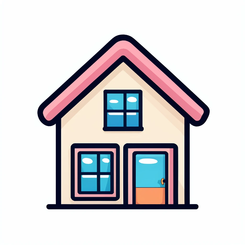 masterpiece, best quality,tuya style, icon design, home,<lora:tuya:0.8>