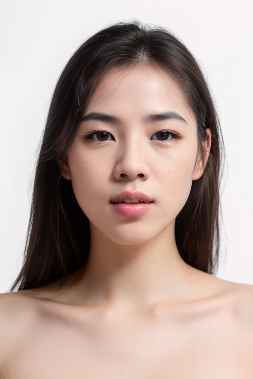 DEN_shu_lin_pei,
((headshot:1.1) portrait on a bright white background, (headshot:1.2), face focus, intricate (beautiful eyes:1.2), (wide open eyes:1.1), Big eyes, clean photo, side lighting, low contrast, low saturation:1.2),
bokeh, f1.4, 40mm, photorealistic, raw, 8k, textured skin, skin pores, intricate details <lora:epi_noiseoffset2:1>, epiCRealism