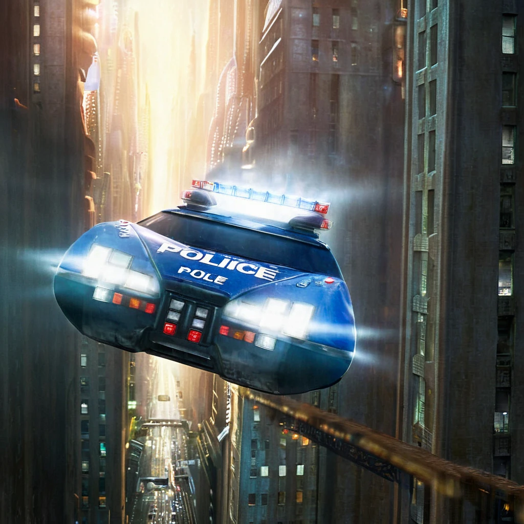 cinematic film still of <lora:detailed:1>
  <lora:perfection style:1>
<lora:Le Cinquieme Element style:1>
 <lora:law enforcement agents:1>
In futuristic 2263 Police a police car flying through the air over a city,outdoors,no humans,ground vehicle,building,scenery,motor vehicle,science fiction,city,car,vehicle focus , 23rd century, realistic, cinematic, film, movie, sci fi, science fiction, action film, The Fifth Element style, Le Cinquieme Element style , shallow depth of field, vignette, highly detailed, high budget, bokeh, cinemascope, moody, epic, gorgeous, film grain, grainy