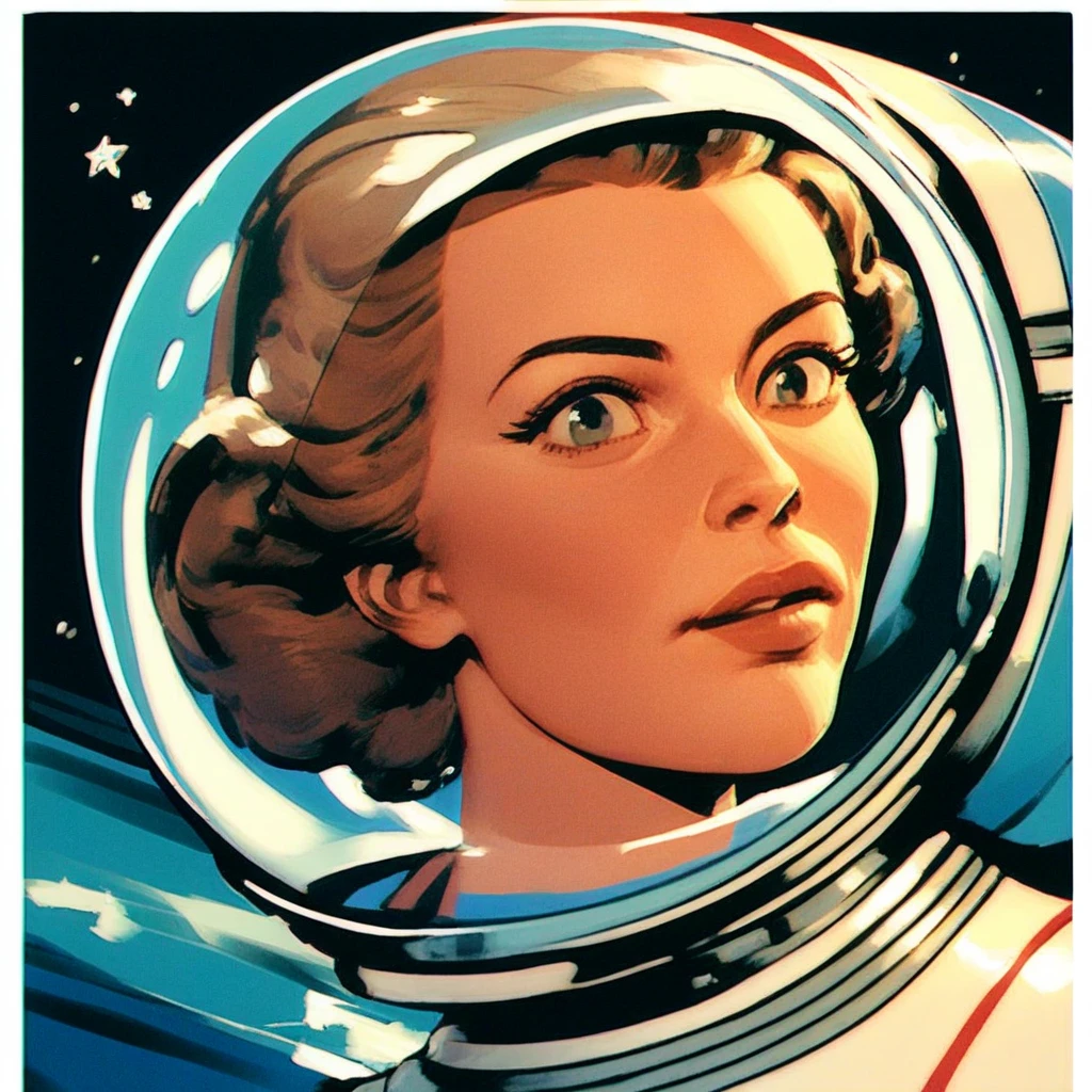 score_9_up, score_8_up, score_7_up, score_6_up, score_5_up, score_4_up, jocelyn_peabody, spacesuit, retro sci-fi, 1950s, (painted art)