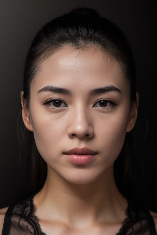 DEN_shu_lin_pei,
((headshot:1.2) portrait on a (plain black background:1.2), (headshot:1.2), (face focus:1.1), (facing the camera:1.2), Head in the centre, (eye contact:1.3), (intense stare:1.1), mouth open, (facing straightforward:1.2), (forward facing:1.1), Head, face, Head focus, Head tilted down, looking slightly up at the camera:1.2),
bokeh, f1.4, 40mm, photorealistic, raw, 8k, textured skin, skin pores, intricate details <lora:epi_noiseoffset2:1>, epiCRealism