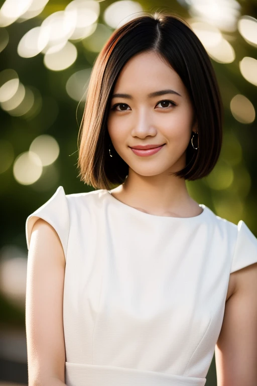 (​masterpiece,high-level image quality,top-quality)、facefocus、Soft light、(depth of fields)、超A high resolution、(Photorealsitic:1.4)、RAW Photography、(Professional filming)、(perfect anatomia、Beautiful limbs、Healthy body)、(beautiful thigh)、1日本人の女の子, 独奏, kawaii, (full of shyness, ssmile), (brown-eyed), Natural face, (shorth hair),Girls' High School School Uniform、transparent white blouse、bra very、pantiy、(a large bust:1.5)、sexy pause、‎Classroom、during the day、