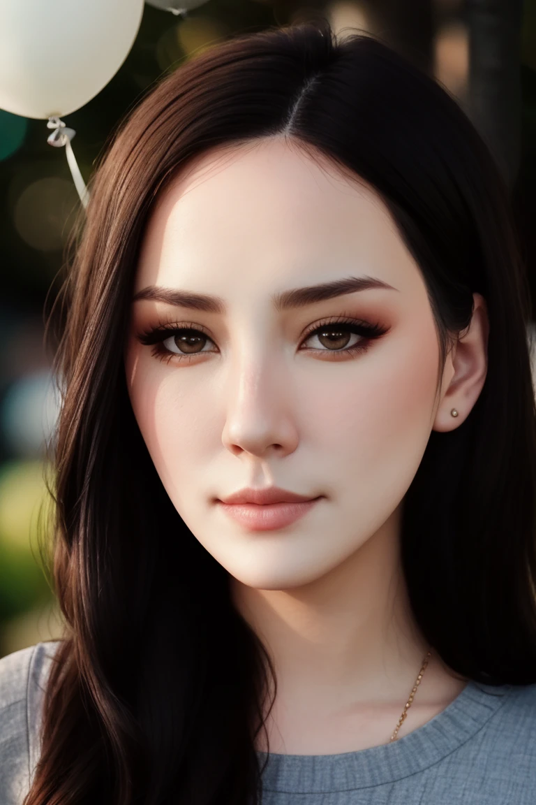 <lora:laurenchen-05:0.8>,,laurenchen, (epic),((detailed eyes, detailed face, detailed skin):1.2), , photo of a woman, ,beautiful photo, fashion portrait, balloons, casual clothing