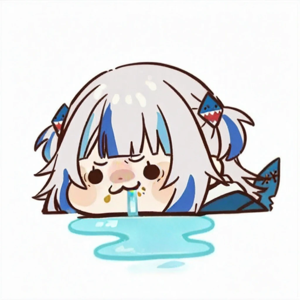 punctuation_9, no censure, fountain_anime BREAK 1girl, pitm, pitvitm, Spill, blue colored eyes, multicolored hair, hair with highlights, takeout, ashen hair, hair ornament, standing alone, lying, hair blue, Chips, blush, shark hair ornament, fallen, In the stomach, shark hooded cloak, hooded cloak, two sides up, blue nails, memes, gazing at viewer, disposable Cup, Cup, hooded cloakie, long hair, Tailpussy, ombre, cloused mouth, animal hooded cloak, in floor, blue hooded cloakie, rhombus stripe, long sleeves, tears, To
