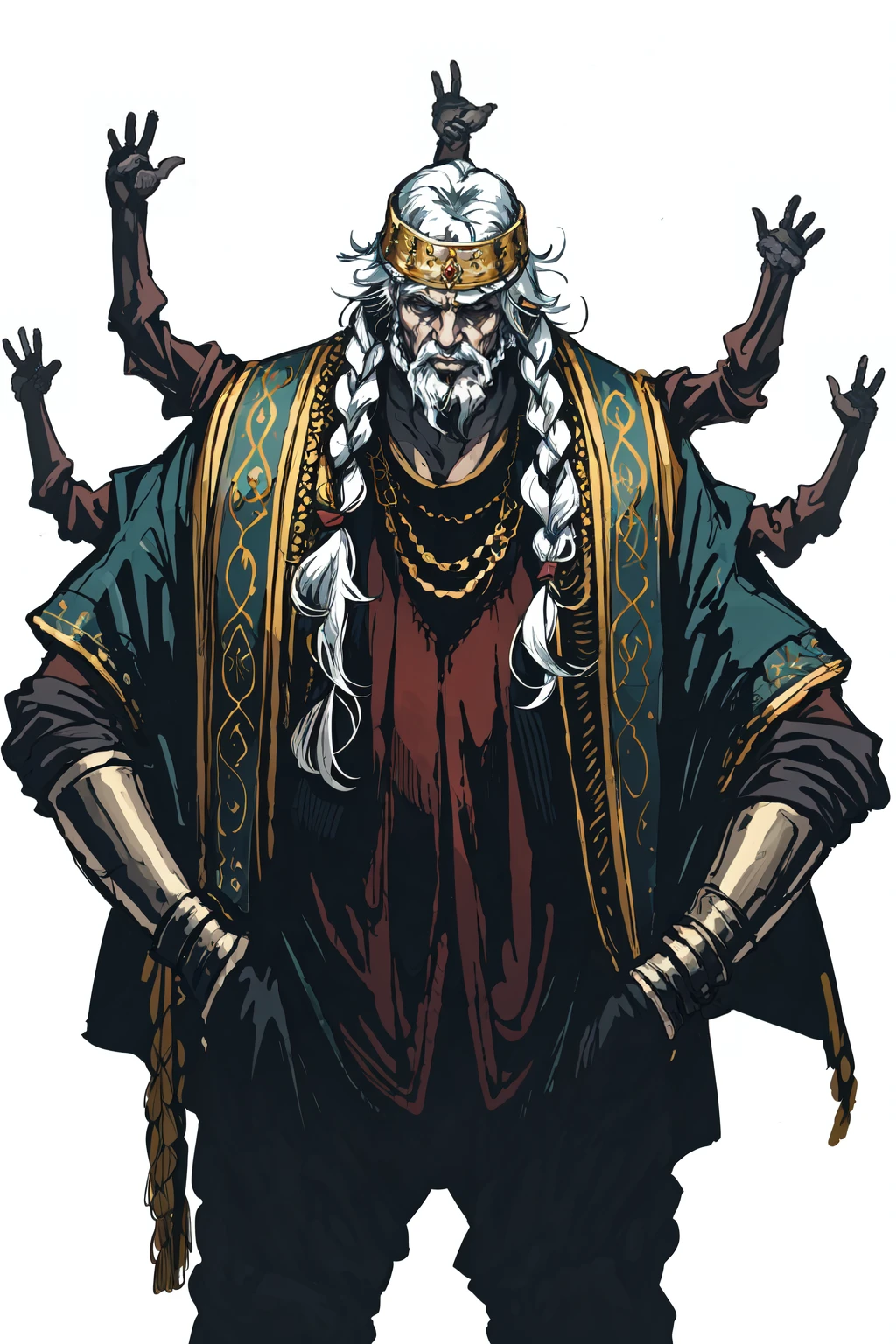 Godrick the Grafted/Elden Ring/Character LoRA v2.0