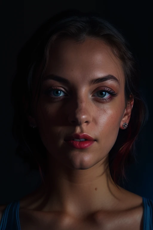 DEN_sournoodles_OF,
((headshot:1.2) portrait on a (plain dark background:1.2), (headshot:1.2), (face focus:1.1), intricate (beautiful eyes:1.2), (wide open eyes:1.1), Big eyes, clean photo, lighting from behind, (Red lighting from the left:1.3), (Blue lighting from the right:1.3):1.2),
bokeh, f1.4, 40mm, photorealistic, raw, 8k, textured skin, skin pores, intricate details <lora:epi_noiseoffset2:1>, epiCRealism