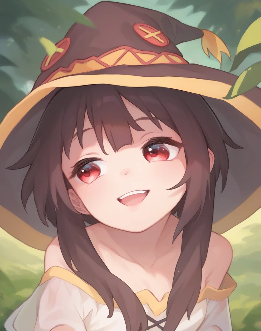 score_9, score_8_up, score_7_up,score_6_up, 1girl girl, wide open mouth looking away, smile, (megumin:0.7),
<lora:fishinlol_style_pony6_v2-000016:1>