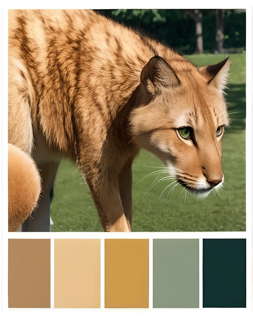 (masterpiece, top quality, best quality),color chart,<lora:colorchart2:0.9>,(cat:1.1),animal,