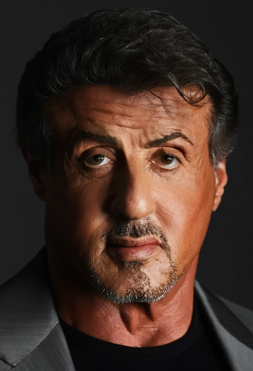 man, portrait of SylvesterStallone, color, low key, dark, beautiful face, <lora:lowra_v10:0.6> <lora:SylvesterStallone_SDXL_V1:1>