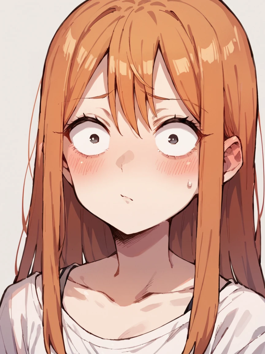 score_9, score_8_up, score_7_up, score_6_up, 1girl, ginger hair, long hair, <lora:shihakuganXLP:0.7> shihakugan eyes, mob psycho eyes, blush,