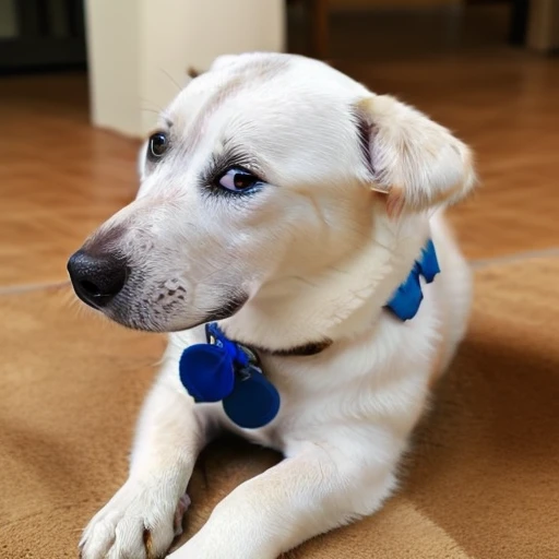 dog side eye,A Siberian Husky,