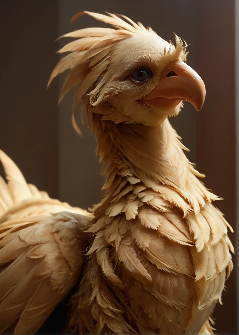 source_realistic, realistic, photo, (score_9, score_8_up, score_7_up, zPDXL), chocobo <lora:chocobo_(ponyxl):1>, no humans, upper body,