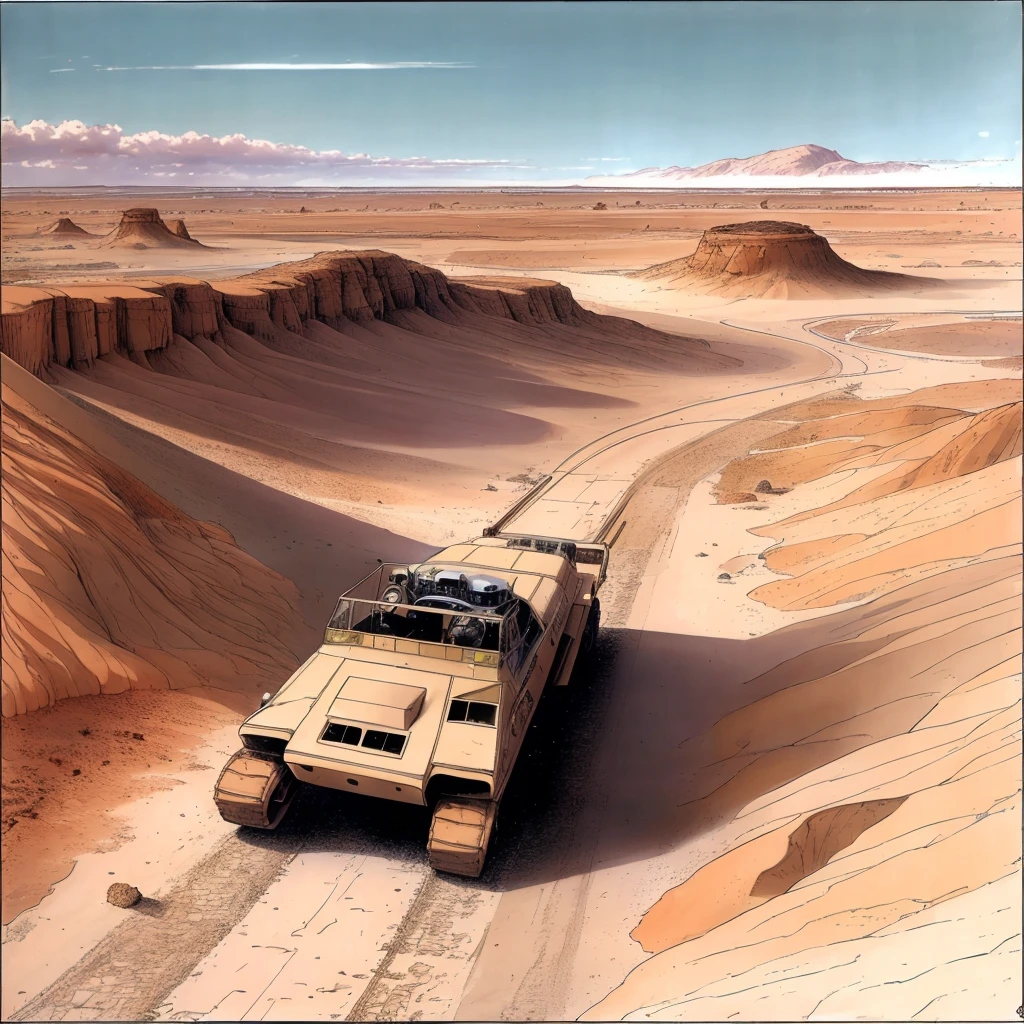 a desert landscape<lora:Cyan_v1-000070:1> cyanstl