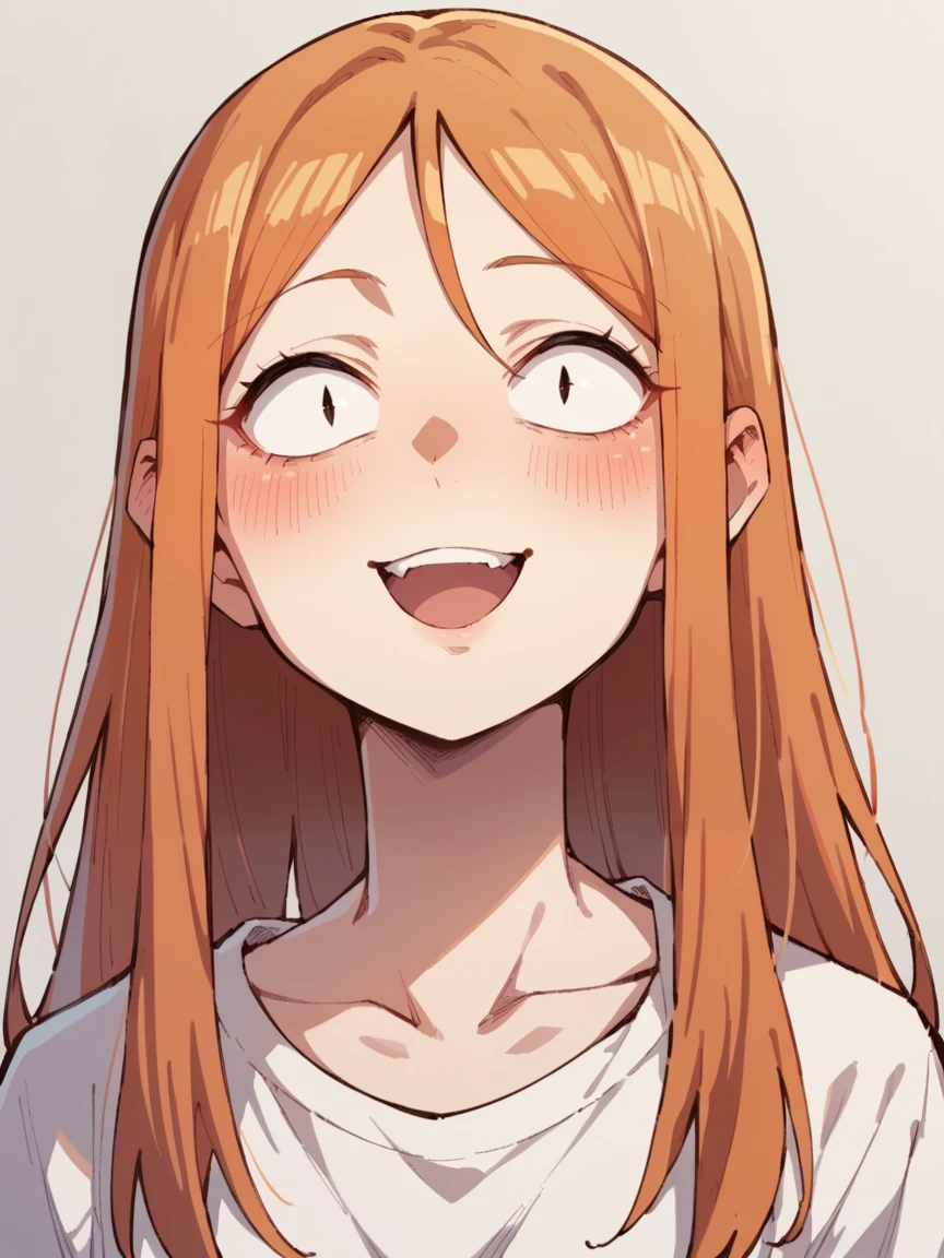score_9, score_8_up, score_7_up, score_6_up, 1girl, ginger hair, long hair, <lora:shihakuganXLP:0.7> shihakugan eyes, mob psycho eyes, blush, happy, slit pupils,