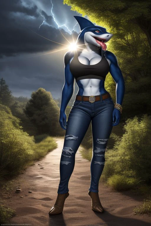 Ripster (Street Sharks)  [PONY XL] By UOC v1.0 - Pony XL