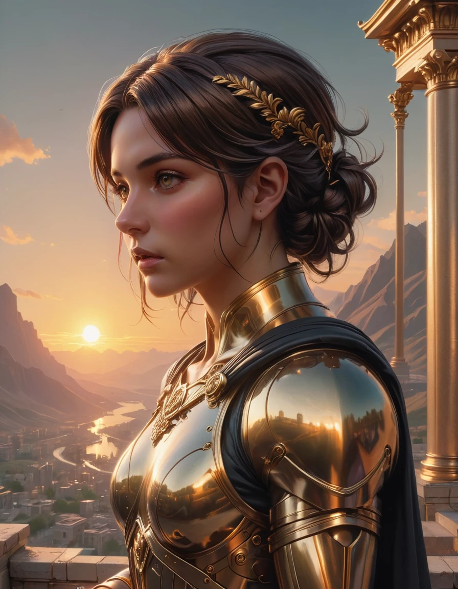 stylized by Greg Rutkowski, Artgerm, WLOP, Alphonse, Beeple and Caravaggio, Game art, Anime, Princecore, Golden ratio, landscape of a Dushanbe, at Sunrise, Hypersaturated, D&D, <lora:ral-andzdalmn:0.8> ral-andzdalmn, luxurious, handsome, intricate detail, fantastic aesthetic, inspired, dynamic