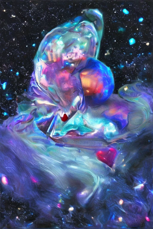 cosmic love and attention, <lora:BigSleepAI_Custom-000008:1> bigsleepai