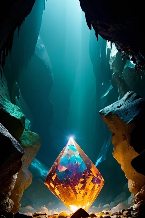 photograph, illustrious quality, solo, shiny, black background, (small gem, crystal:1.3), still life, Caves, Limestone Caves, glowing gemstones in the dark, score_7_up, kooo123, <lora:crystaOO_v1:0.6>
