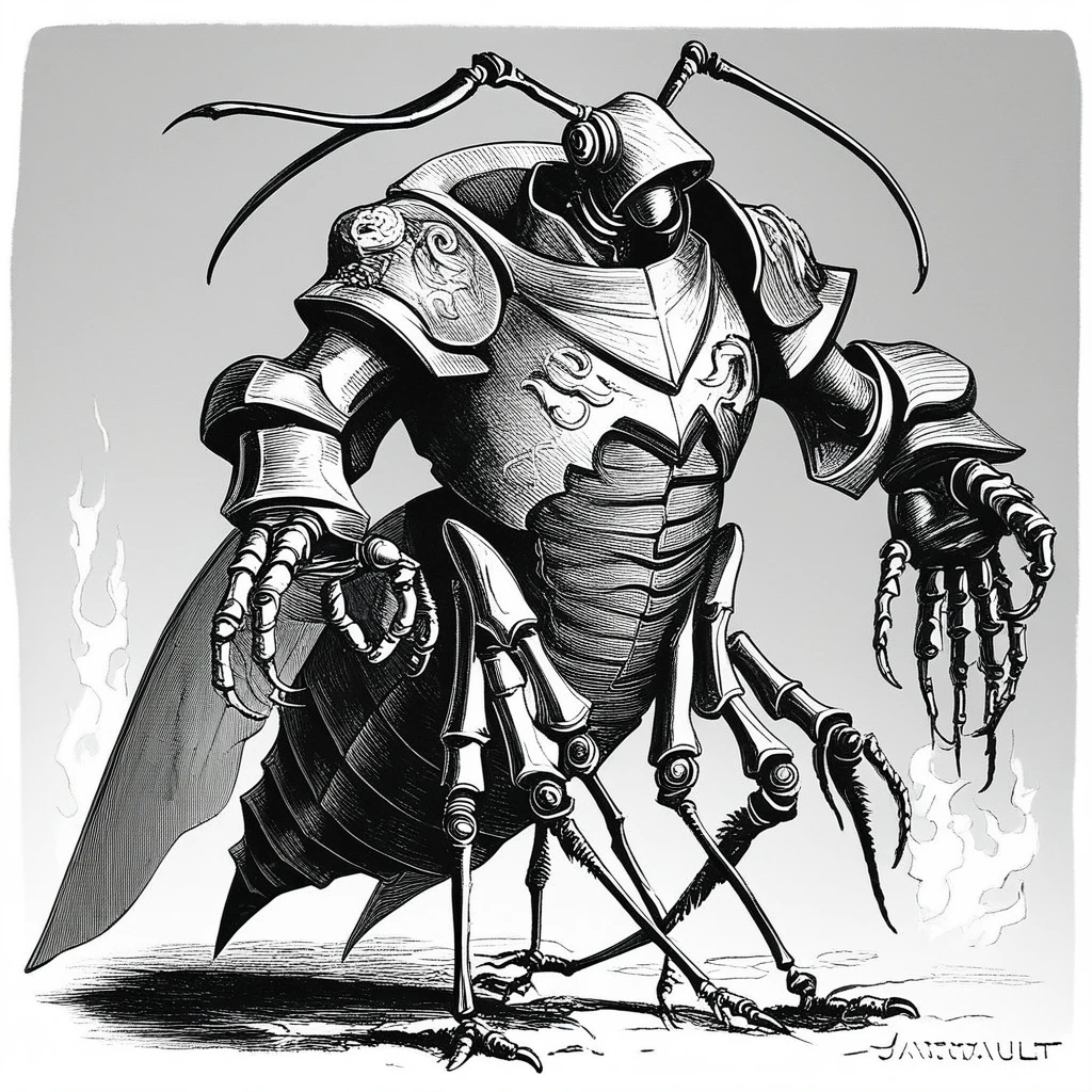 score_9, score_8_up, score_7_up, score_6_up, score_5_up, score_4_up, rating_safe,art by llbreton,monochrome,greyscale, cropped,1man,solo,monstrosity,astolfo \(fate\),arthropod limbs,full body,fire,inferno,<lora:LLBretonPony-000006:1>