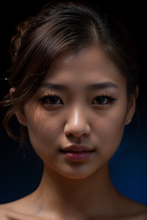 DEN_nana_fukadaMK2,
((headshot:1.2) portrait on a (plain dark background:1.2), (headshot:1.2), (face focus:1.1), intricate (beautiful eyes:1.2), (wide open eyes:1.1), Big eyes, clean photo, lighting from behind, (Red lighting from the left:1.3), (Blue lighting from the right:1.3):1.2),
bokeh, f1.4, 40mm, photorealistic, raw, 8k, textured skin, skin pores, intricate details <lora:epi_noiseoffset2:1>, epiCRealism