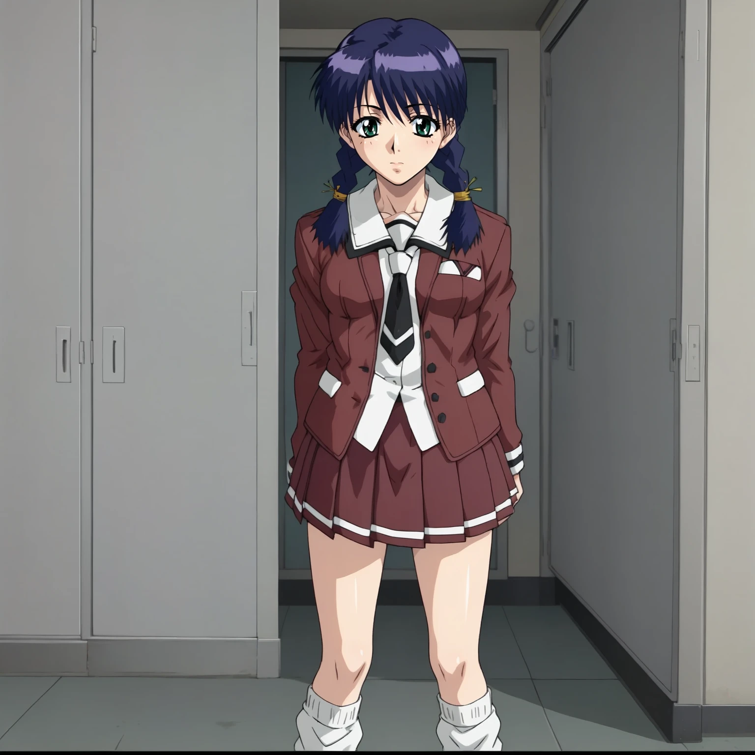 MiyanoshitaSatsuki, 1girl, solo, green eyes, brown hair, long hair,
masterpiece, high quality, very_high_resolution, large_filesize, full color, 2000s \(style\), anime, anime_screencap, animated gif, mp4 ,video, animated, ,masterpiece, expensive quality, very_expensive_solve, big_file size, full color,(completery nude:1.2),pussy,niplles,(small breast:1.3),
