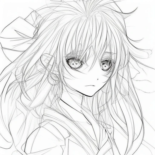 Manga like drawing