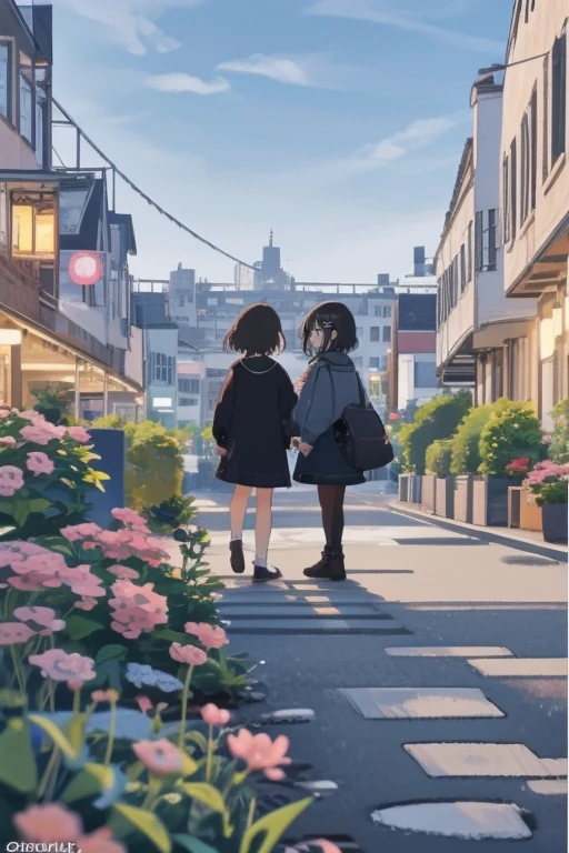 2girls,  town, scenery
 <lora:Tanashi:.4> <lora:Tanashi_LBW:0>