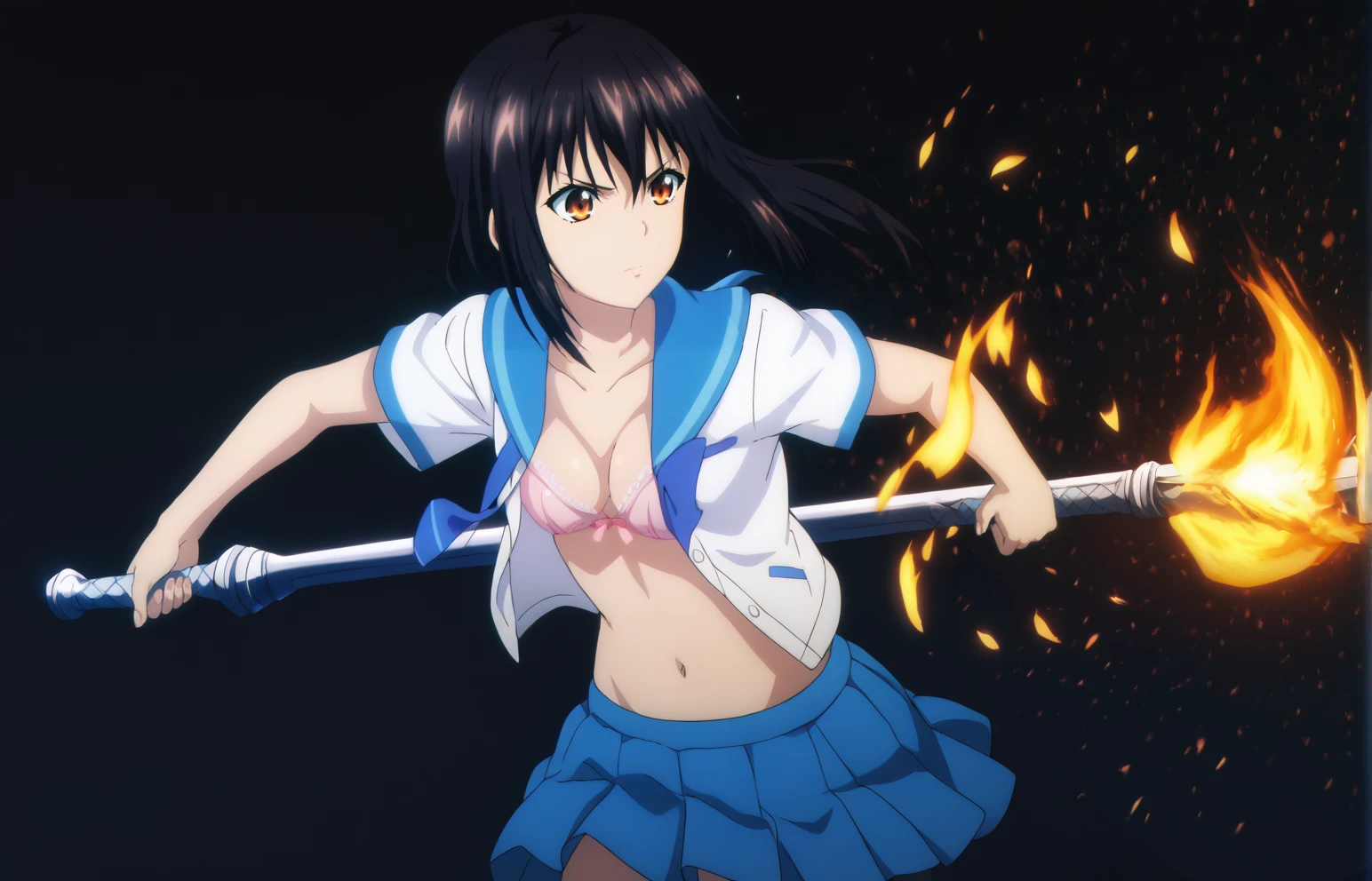 姫柊雪菜/Himeragi Yukina LORA - Strike The Blood/ストライク・ザ・ブラッド - [PonyV6 - SDXL]