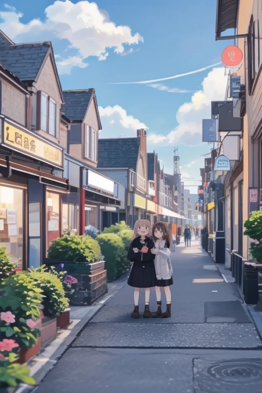 2girls,  town, scenery
 <lora:Tanashi:.4> <lora:Tanashi_LBW:0>