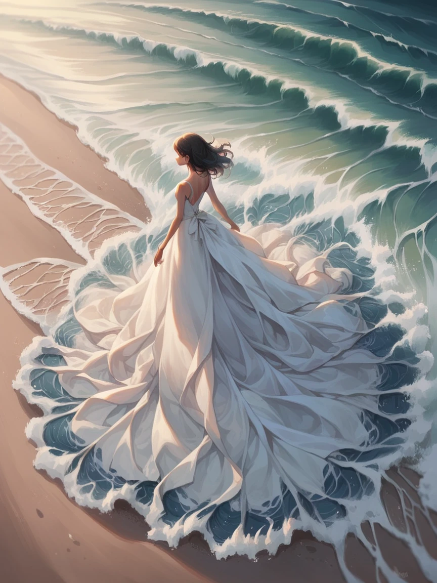 score_9, score_8_up, score_7_up, score_6_up, 1girl, <lora:0c34nXLP:0.6> 0c34n, waves, dress, ocean, white dress, from above, water