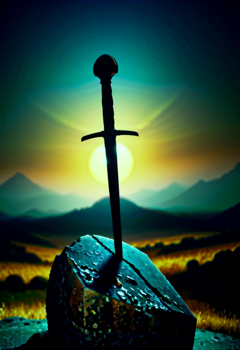 The Excalibur sticking in a rock v1.0