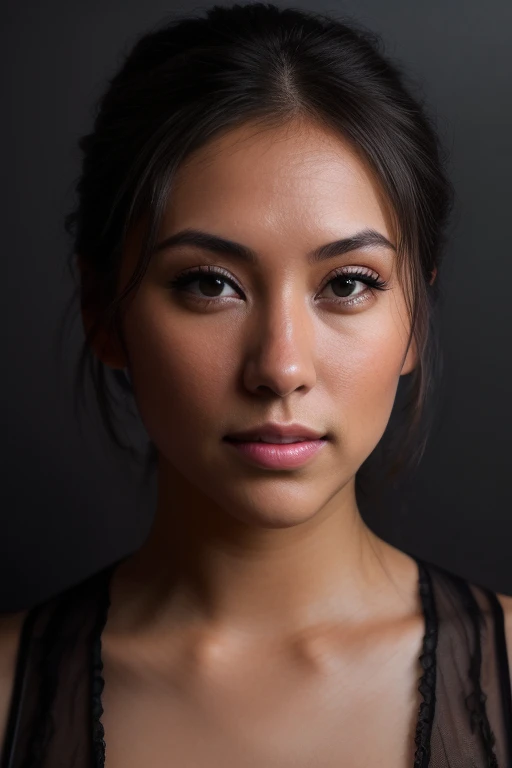 Merger_natya_taylor,
((headshot:1.2) portrait on a (plain dark grey background:1.2), (headshot:1.2), (face focus:1.1), (soft focus:1.2), low lighting, (out of focus:1.2):1.2),
bokeh, f1.4, 40mm, photorealistic, raw, 8k, textured skin, skin pores, intricate details <lora:epi_noiseoffset2:1>, epiCRealism