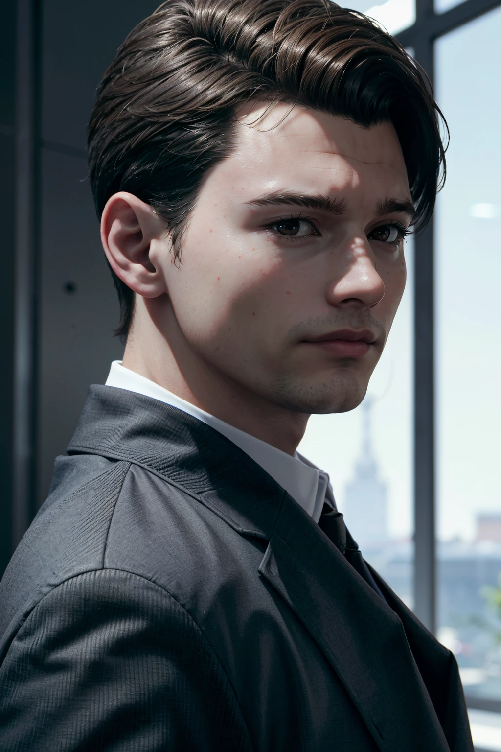 ((ultra detailed, masterpiece, absurdres))
<lora:DBHConnor:0.8>
DBHConnor, 1boy, short hair, brown hair, portrait