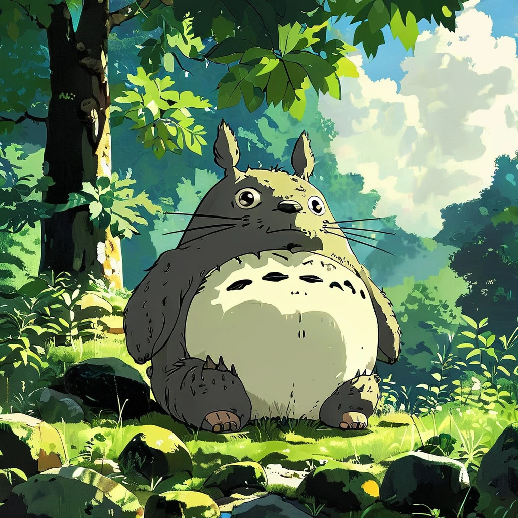 medium_totoro,looking at viewer,nature,full body, in the style of <lora:style_lora:1>