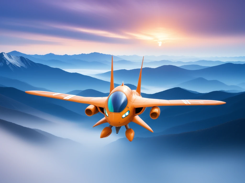 score_9, score_8_up, real, photo, fractal landscape, fog, mountains, wide view, highly detailed, rough nature, sharp focus, 8k, (pony spaceship floating in the sky, flying pony, pony, my little pony:1.25), (fractal mountains:0.75)