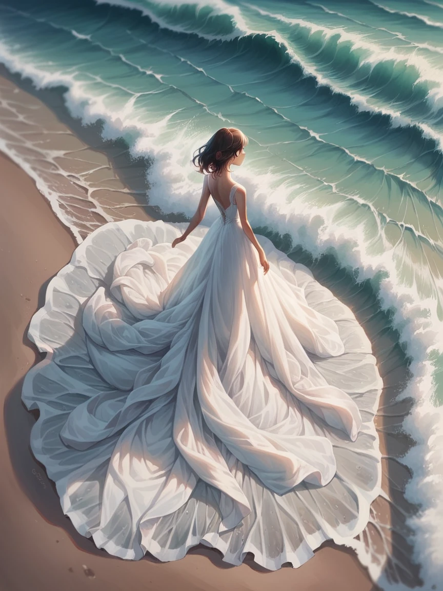 score_9, score_8_up, score_7_up, score_6_up, 1girl, <lora:0c34nXLP:0.6> 0c34n, waves, dress, ocean, white dress, from above, water