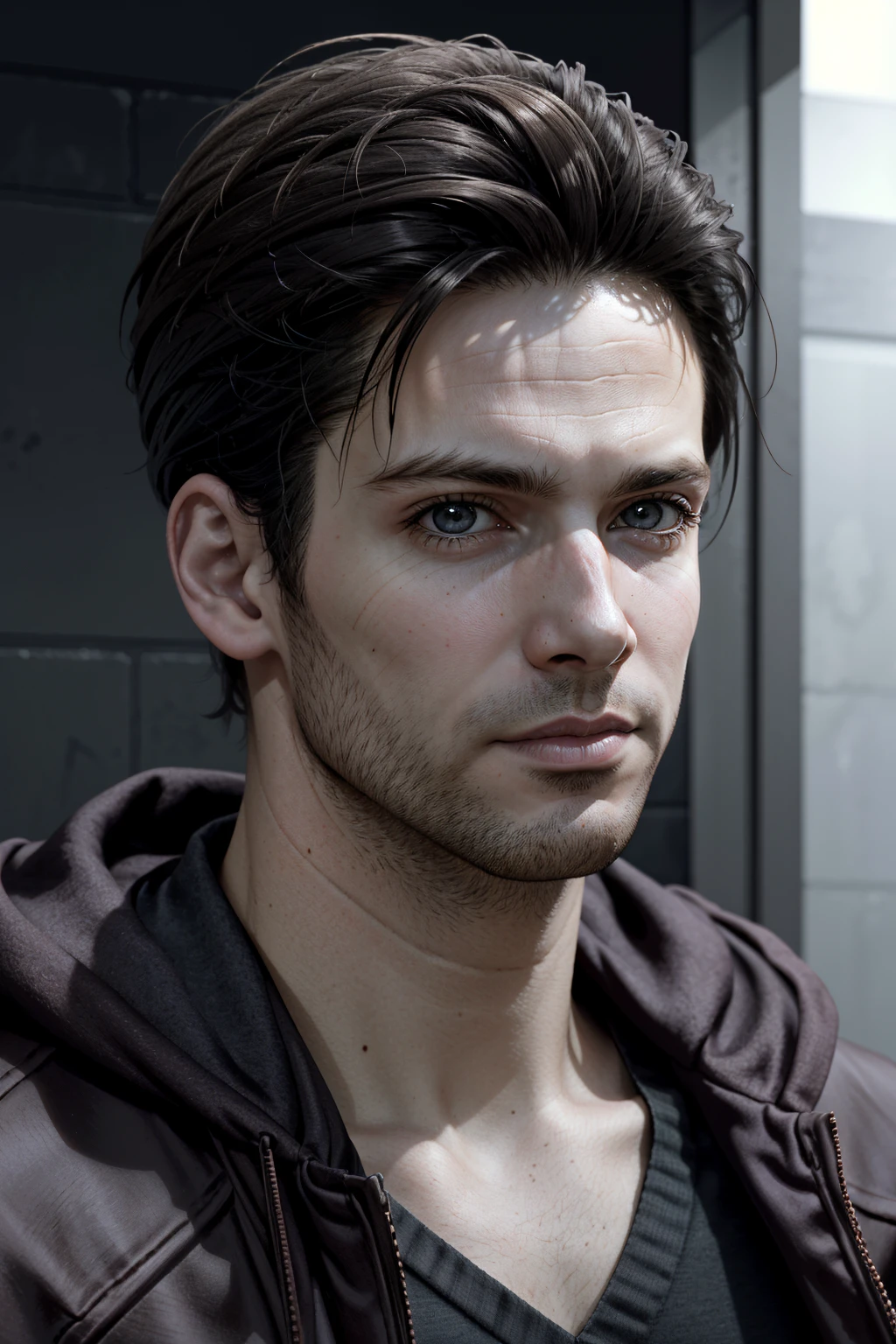 ((ultra detailed, masterpiece, absurdres))
<lora:DBHGavin:0.8>
DBHGavin, 1boy, brown hair, facial hair, portrait