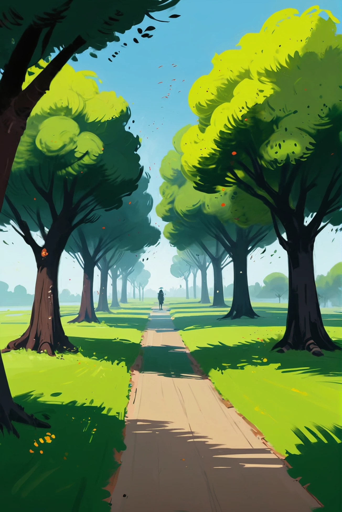 rough brushy digital painting, sketch, Immortal Orchards<lora:EnvyStarlightDigitalPainting03:1>