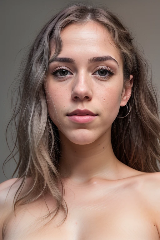 Merger_nymph_rinssa,
((headshot:1.2) portrait on a (plain grey background:1.2), (headshot:1.2), (face focus:1.1), windswept chaotic hair, soft lighting, low contrast, low saturation:1.2),
bokeh, f1.4, 40mm, photorealistic, raw, 8k, textured skin, skin pores, intricate details  <lora:epi_noiseoffset2:1>, epiCRealism