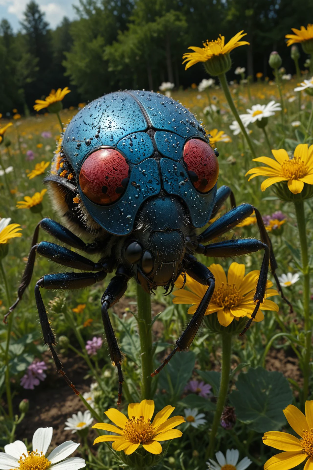 field of flower, view of a bug, imagine a go pro fixed on the bag of a bug an filming
(masterpiece, award winning artwork)
many details, extreme detailed, full of details,
Wide range of colors, high Dynamic
<lora:add-detail-xl:1>
<lora:WildcardX-XL-Detail-Enhancer:0.9>
<lora:zavy-cntrst-sdxl:0.245> dark, chiaroscuro, low-key
<lora:RMSDXL_Creative:0.24>
<lora:dvr-lnds-sdxl:0.22> dvr-lnds-sdxl