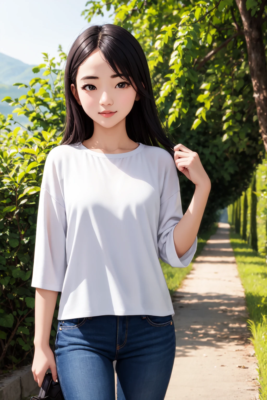 masterpiece, best quality, 1girl, __shots__,__clothesB__,__nature__ ,__hairA__,